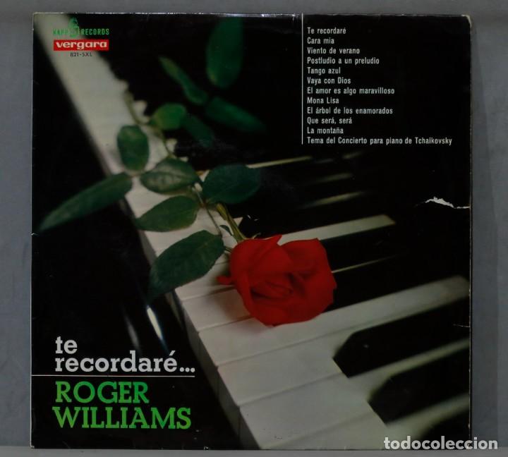 Discos de vinilo: LP. ROGER WILLIAMS. TE RECORDARE... - Foto 1