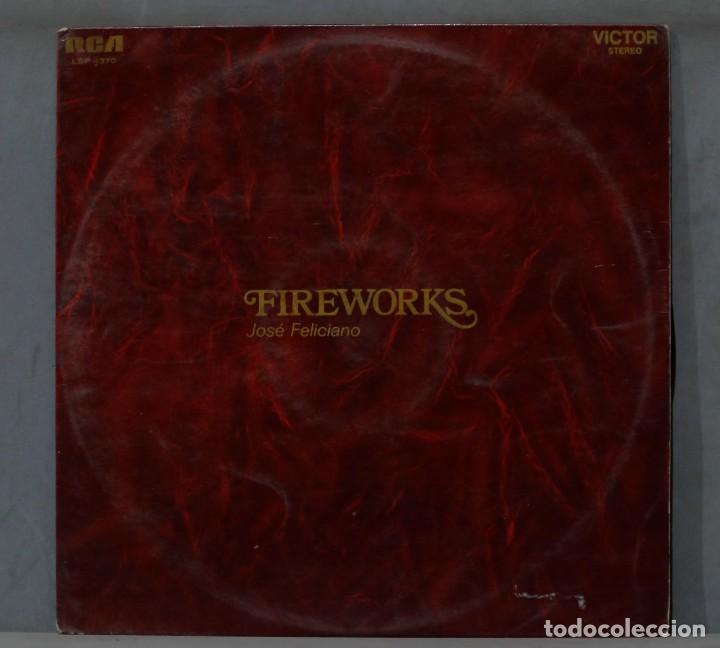 Discos de vinilo: LP. JOSE FELICIANO. FIREWORKS - Foto 1