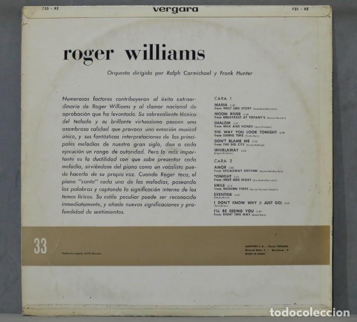 Discos de vinilo: LP. Roger Williams. (Mr. Piano) - Foto 2