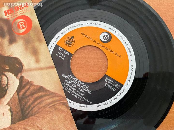 Discos de vinilo: DRUPI (VADO VIA) SINGLE ESPA&Ntilde;A 1973 - Foto 2