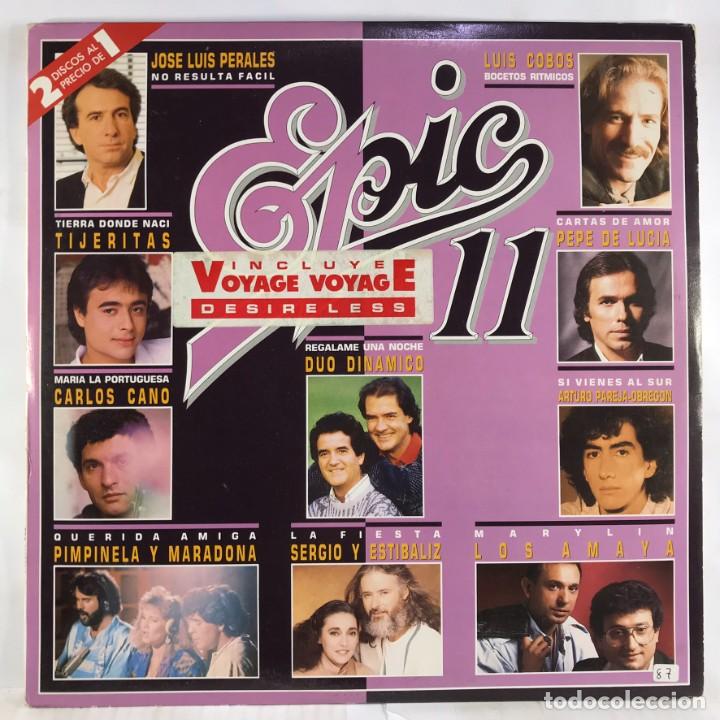 Discos de vinilo: Various &ndash; Epic 11 - 2 x Vinyl, LP, Compilation, Stereo - Foto 1