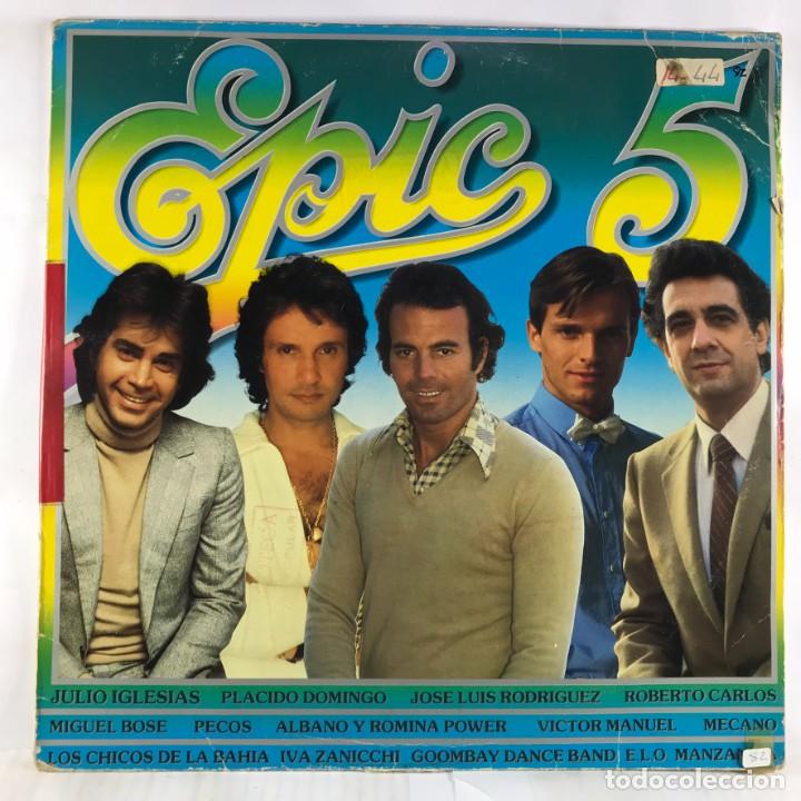 Discos de vinilo: Various &ndash; Epic 5 - Vinyl, LP, Compilation - Foto 1