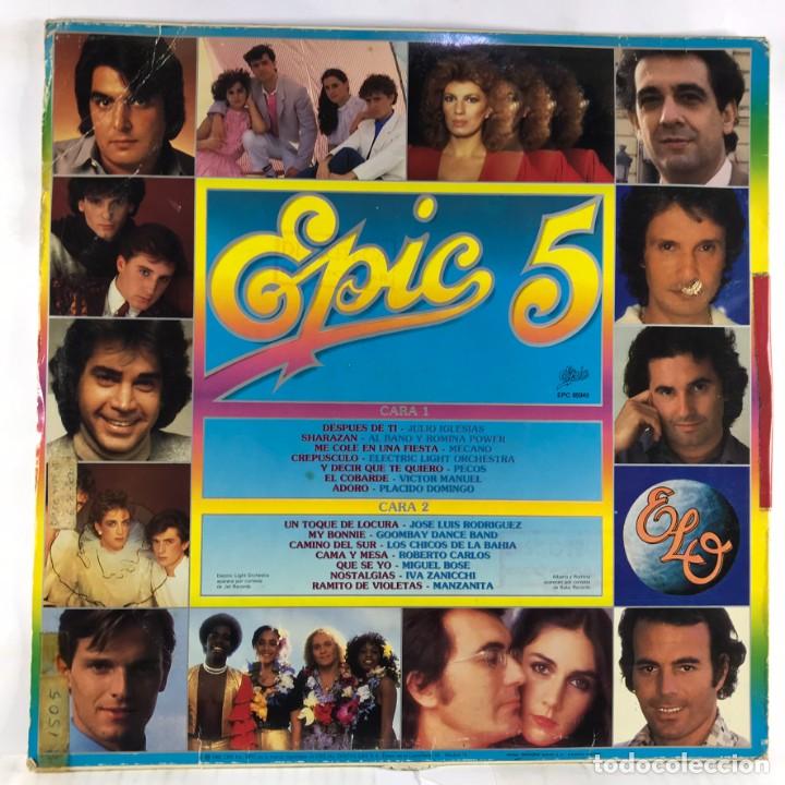 Discos de vinilo: Various &ndash; Epic 5 - Vinyl, LP, Compilation - Foto 2