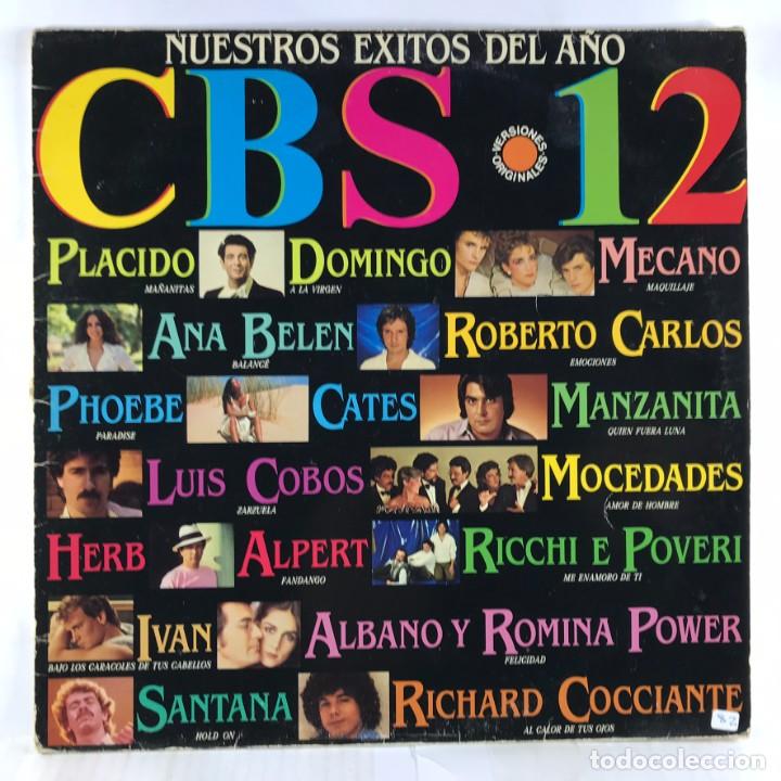 Discos de vinilo: Various &ndash; CBS 12 Nuestros &Eacute;xitos Del A&ntilde;o - Vinyl, LP, Compilation - Foto 1