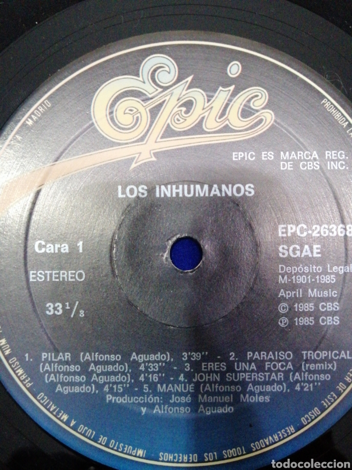 Discos de vinilo: LOS INHUMANOS - Foto 9