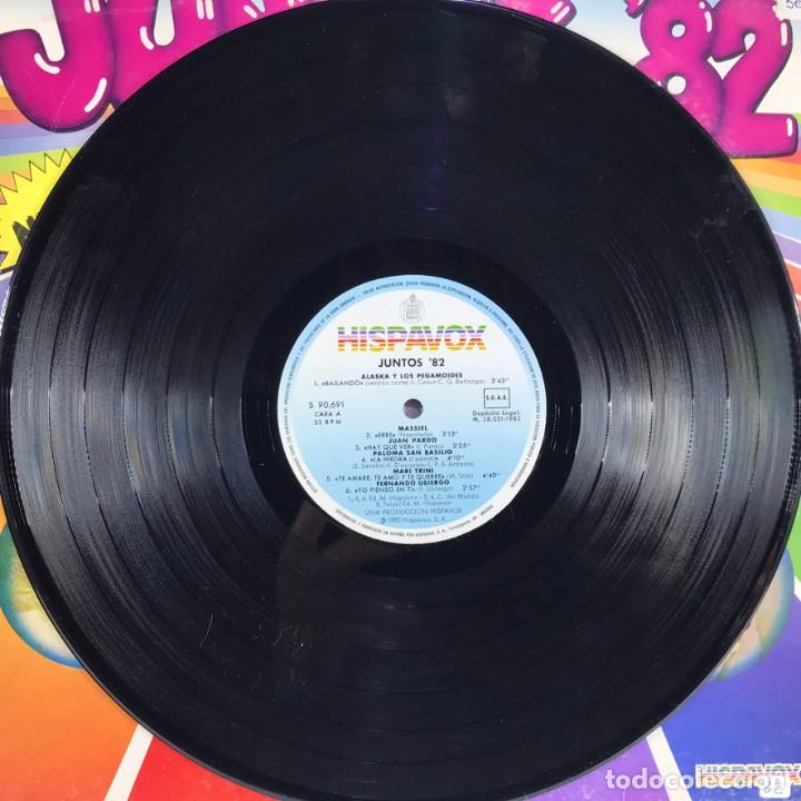 Discos de vinilo: Various &ndash; Juntos 82 - Vinyl, LP, Compilation - Foto 3