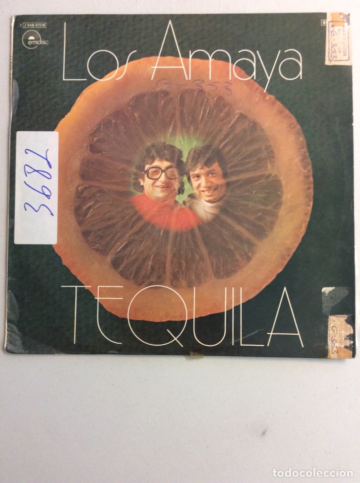 Discos de vinilo: Los Amaya. Tequila. - Foto 1