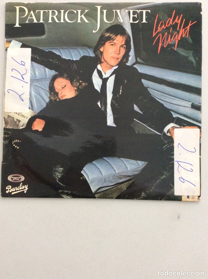 Discos de vinilo: Patrick Juvet. Lady night. - Foto 1