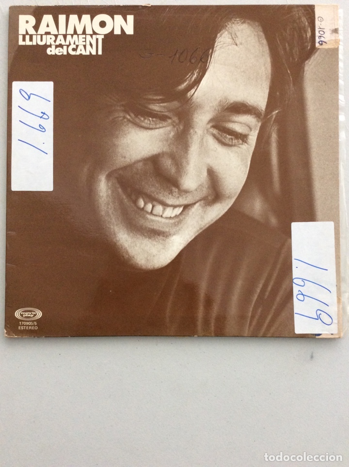 Discos de vinilo: Raimon. Lliurament del cant - Foto 1