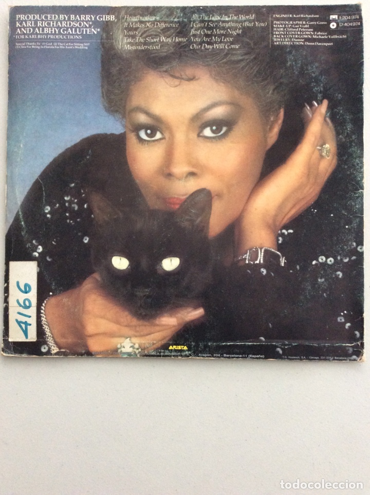 Discos de vinilo: Dionne Warwich. Heartbreaker - Foto 2