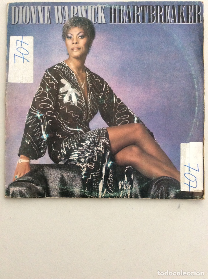 Discos de vinilo: Dionne Warwich. Heartbreaker - Foto 1