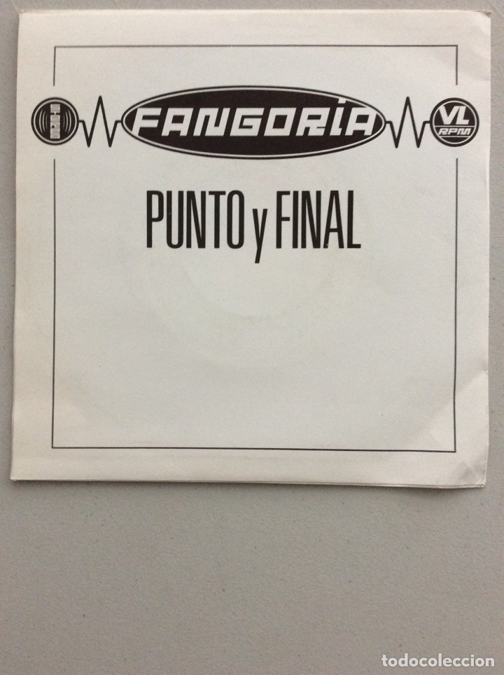 Discos de vinilo: Fangoria . Punto y final. - Foto 2