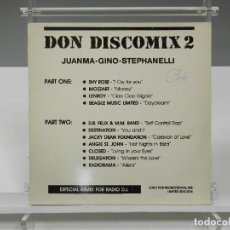 Discos de vinilo: DISCO VINILO MAXI. JUANMA, GINO, STEPHANELLI – DON DISCOMIX 2. 45 RPM.. Lote 335251818