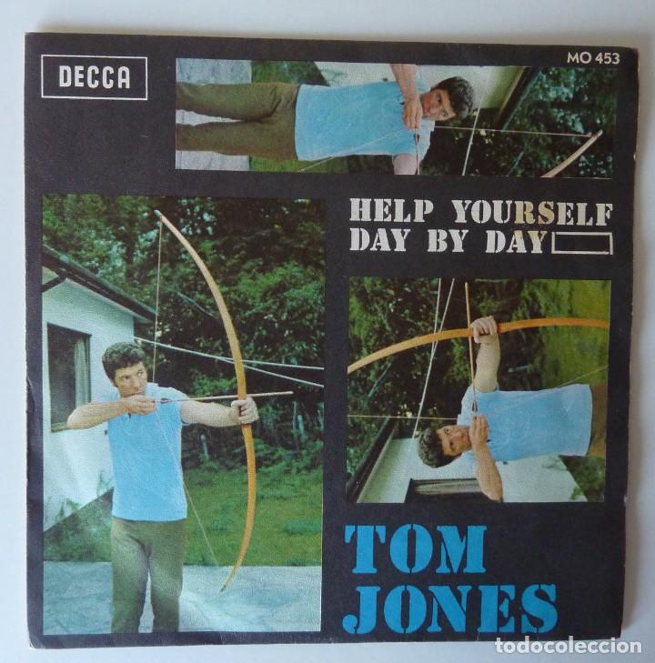 Discos de vinilo: TOM JONES / HELP YOURSELF / 1968 / SINGLE - Foto 1