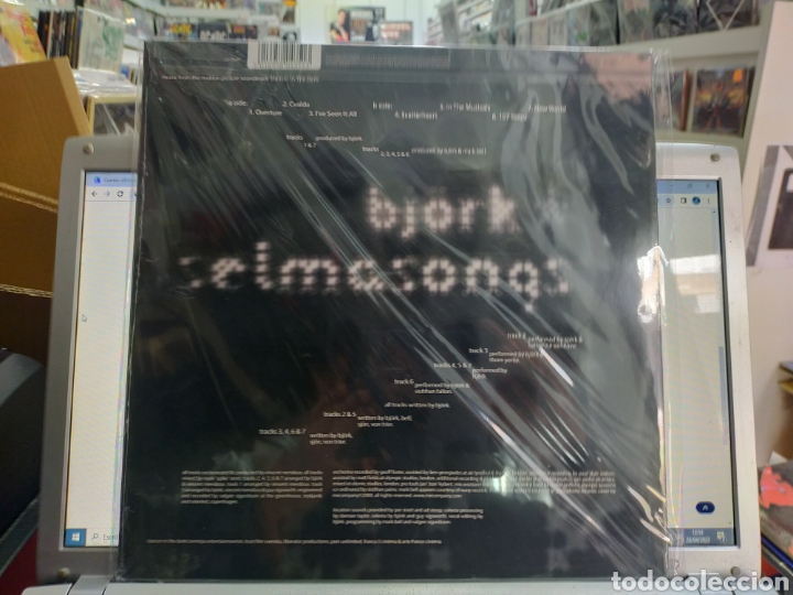 Discos de vinilo: Bjork LP selmasongs precintado - Foto 2