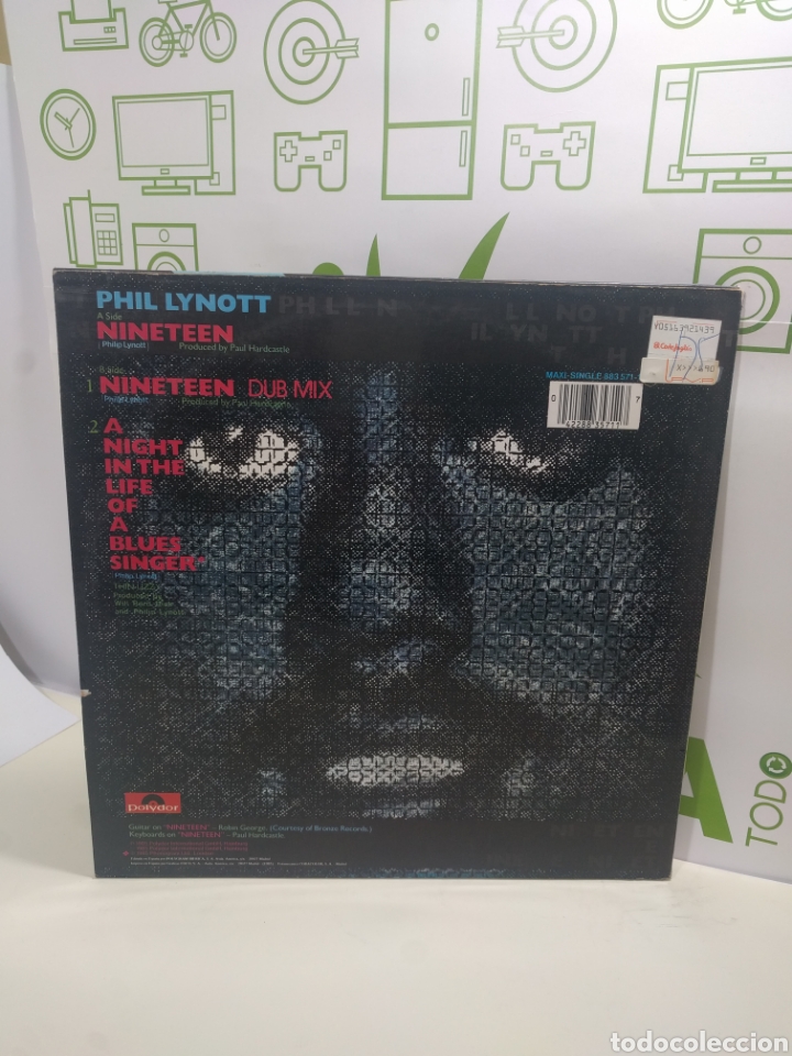 Discos de vinilo: Phil Lynott. Nineteen. LP - Foto 2