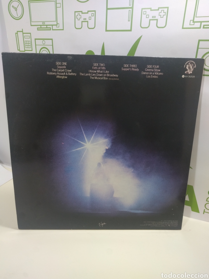Discos de vinilo: G&eacute;nesis. Seconds out. Doble LP. - Foto 2