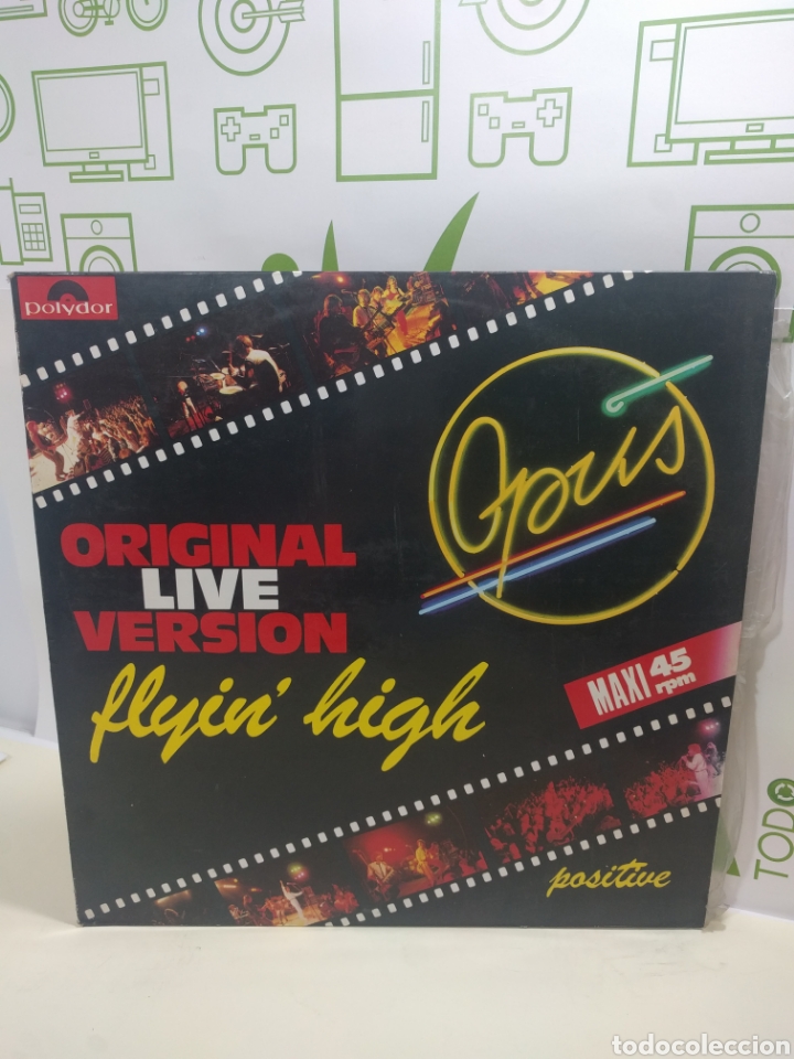 Discos de vinilo: Original live version. Flying High. Positive. - Foto 1