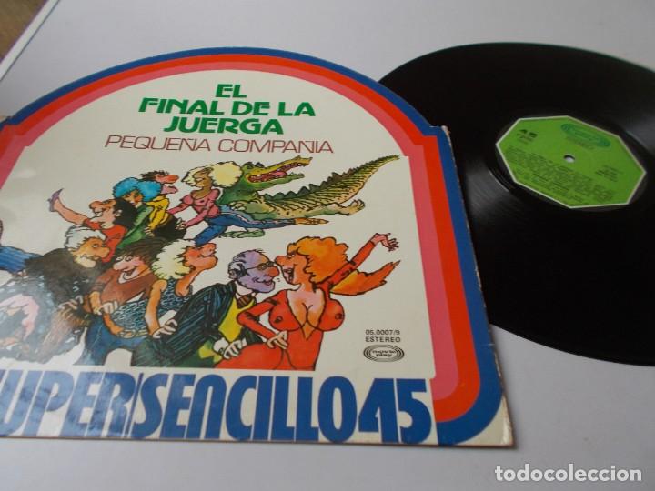 Discos de vinilo: PEQUE&Ntilde;A COMPA&Ntilde;IA El final de la juerga - Foto 2