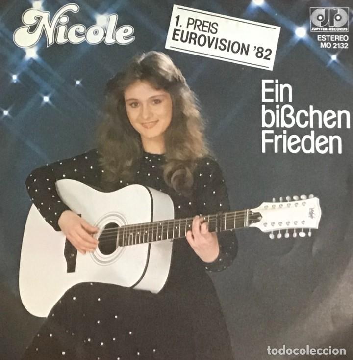 Discos de vinilo: NICOLE - EIN BIBCHEN FRIEDEN - Foto 1
