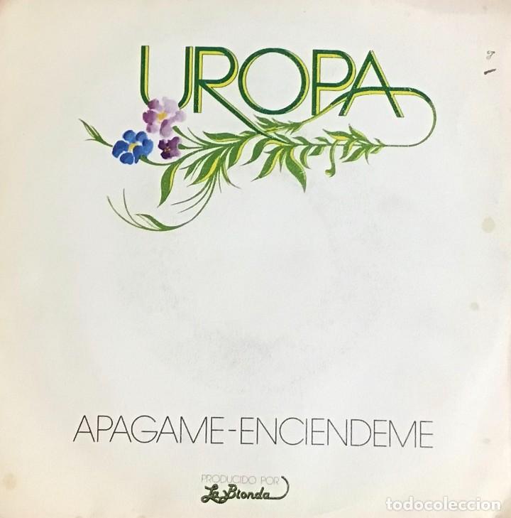 Discos de vinilo: UROPA - APAGAME - Foto 1