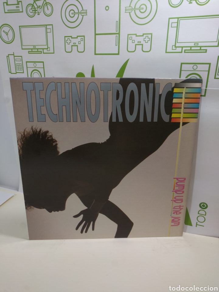 Discos de vinilo: Technotronic. Pump Up the jam. LP - Foto 1