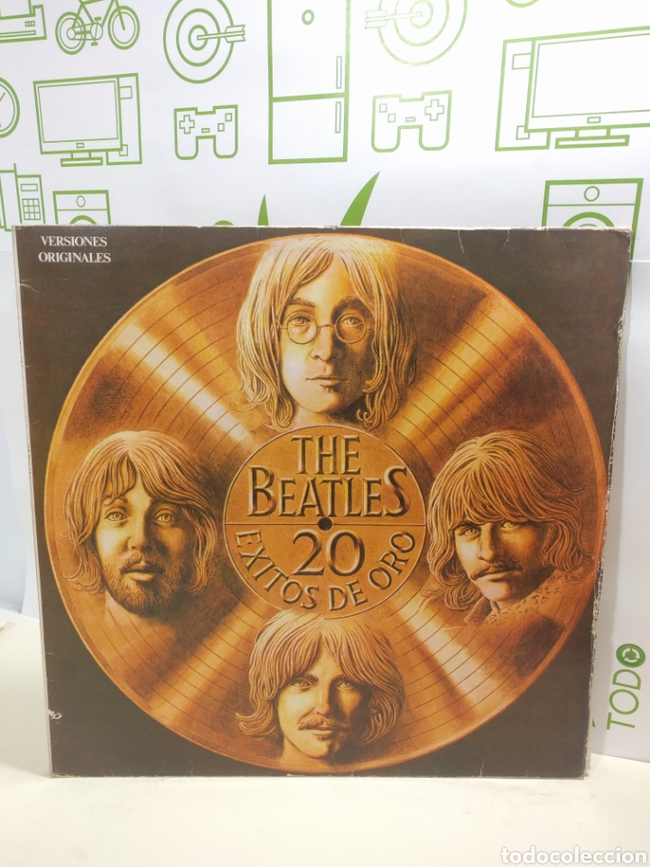 Discos de vinilo: The beatles. 20 &eacute;xitos de oro. LP - Foto 1