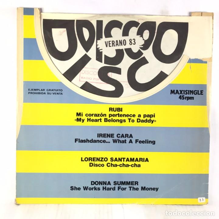 Discos de vinilo: DISCO-DISCO - MAXISINGLE - PROMO - verano 83 - Foto 1