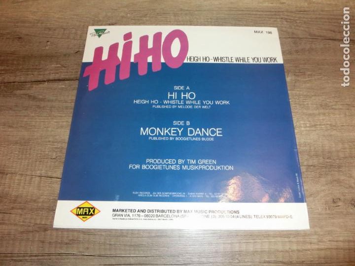 Discos de vinilo: Bruce & Bongo &lrm;&ndash; Hi-Ho - Foto 2