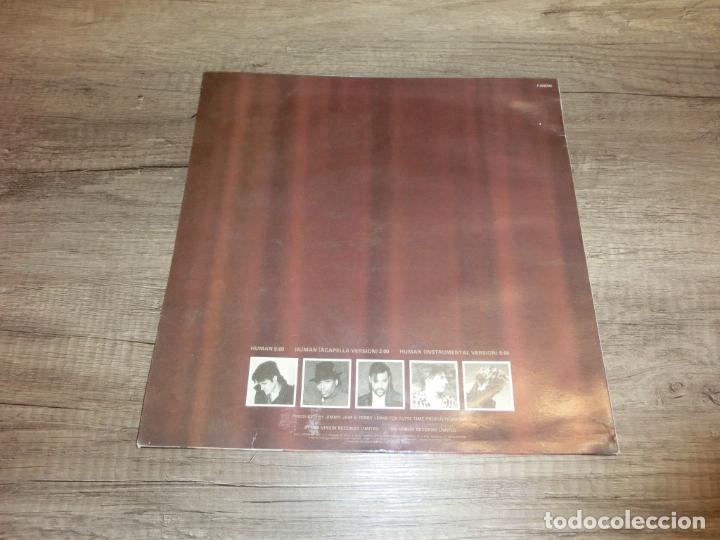 Discos de vinilo: HUMAN LEAGUE - HUMAN - Foto 2