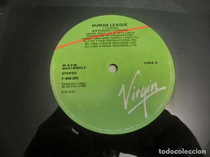 Discos de vinilo: HUMAN LEAGUE - HUMAN - Foto 3