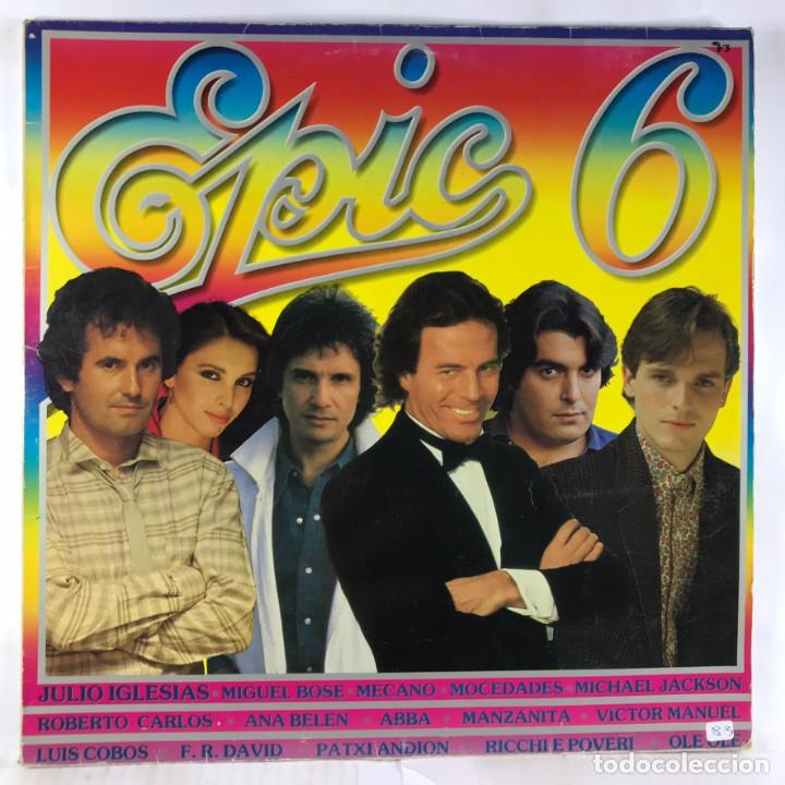 Discos de vinilo: Various &ndash; Epic 6 - El Disco De Oro De Epic - Vinyl, LP, Compilation - Foto 1