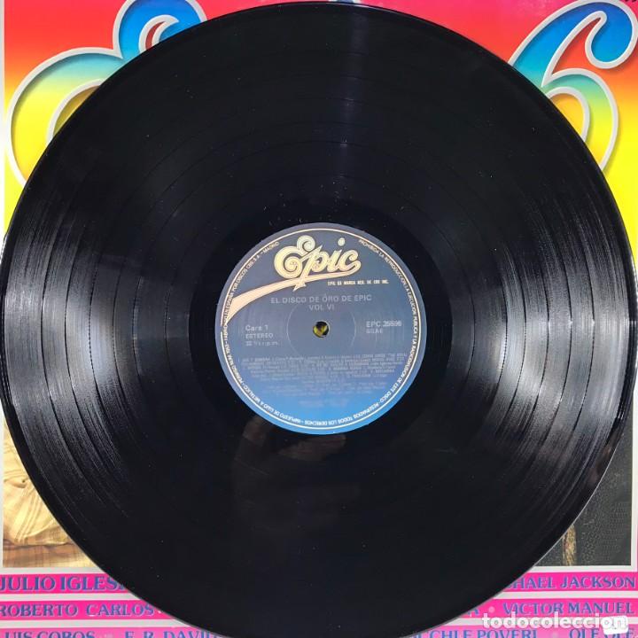 Discos de vinilo: Various &ndash; Epic 6 - El Disco De Oro De Epic - Vinyl, LP, Compilation - Foto 3