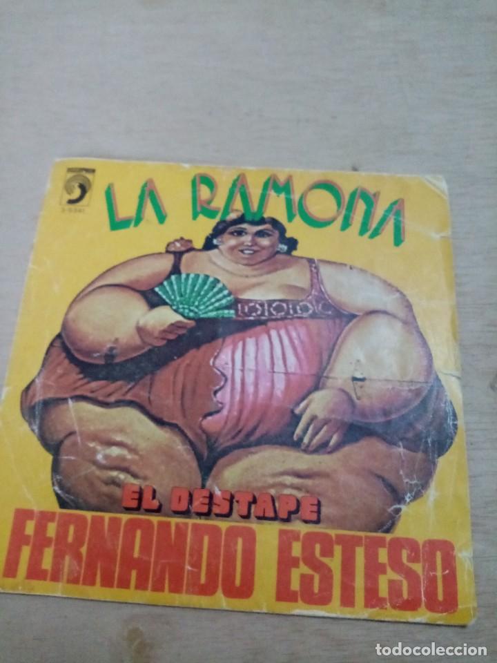 Discos de vinilo: FERNANDO ESTESO. LA RAMONA. EL DESTAPE. MRV - Foto 1