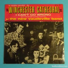 Discos de vinilo: THE NEW VAUDEVILLE BAND. WINCHESTER CATHEDRAL / DIANA GOODBYE / I CAN'T GO WRONG / WAIT FOR ME BABY