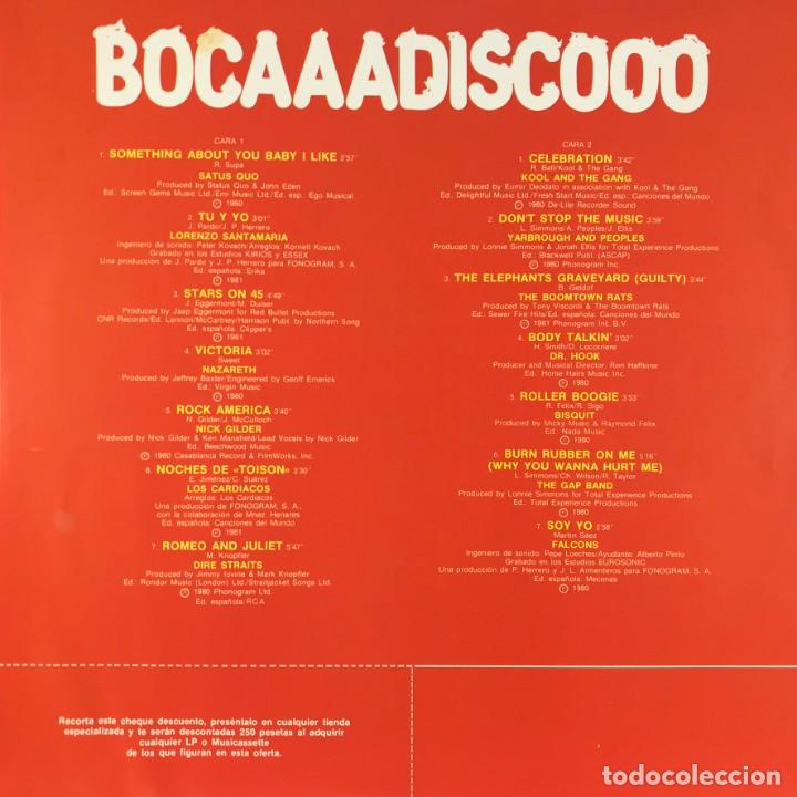 Discos de vinilo: Various &ndash; Bocaaadiscooo - Vinyl, LP, Compilation - Foto 3