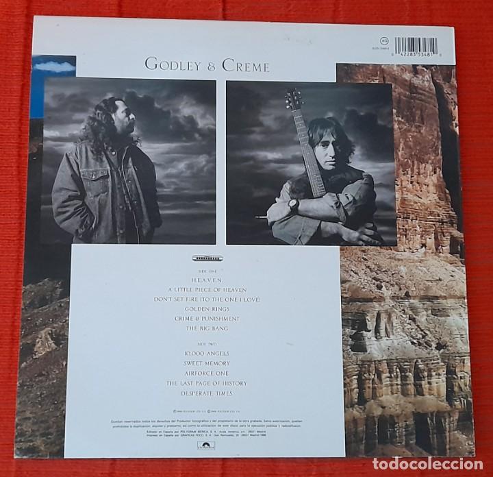 Discos de vinilo: GODLEY & CREME - GOODBYE BLUE SKY - LP - Foto 2