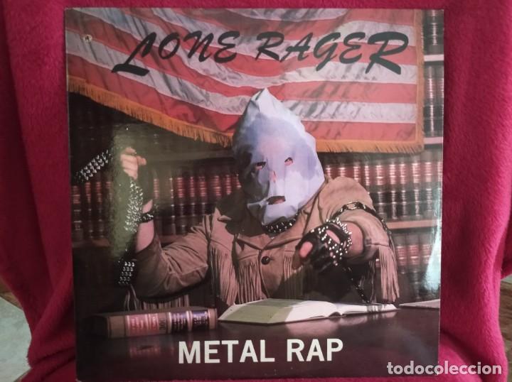 Discos de vinilo: // The Lone Rager &ndash; Metal Rap - Megaforce Canad&aacute; - Foto 1