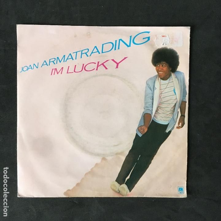 Discos de vinilo: VINILO SINGLE - JOAN ARMATRADING - IM LUCKY - Foto 1