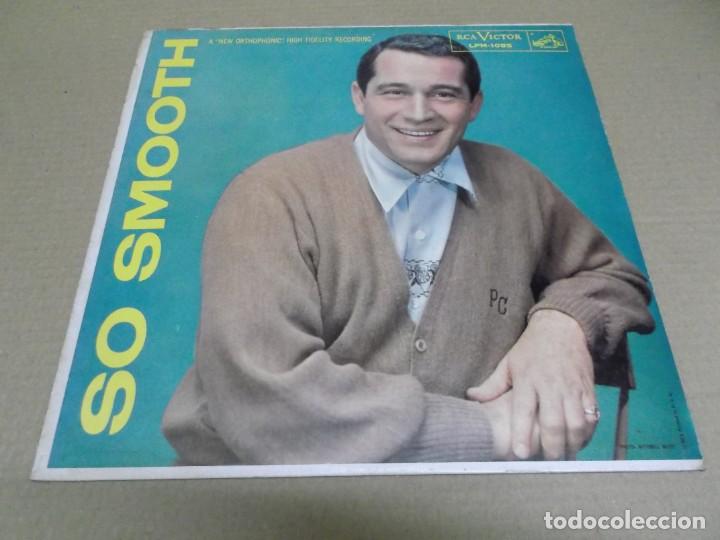 Discos de vinilo: PERRY COMO (LP) SO SMOOTH A&Ntilde;O 1955 - EDICION U.S.A. - Foto 1