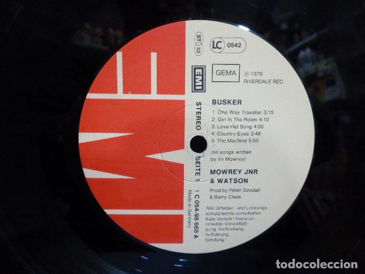 Discos de vinilo: BUSKER - MOWREY JNR & WATSON - Foto 12