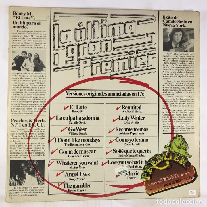 Discos de vinilo: Various &ndash; La &Uacute;ltima Gran Premier - Vinyl, LP, Compilation, Stereo - Foto 1