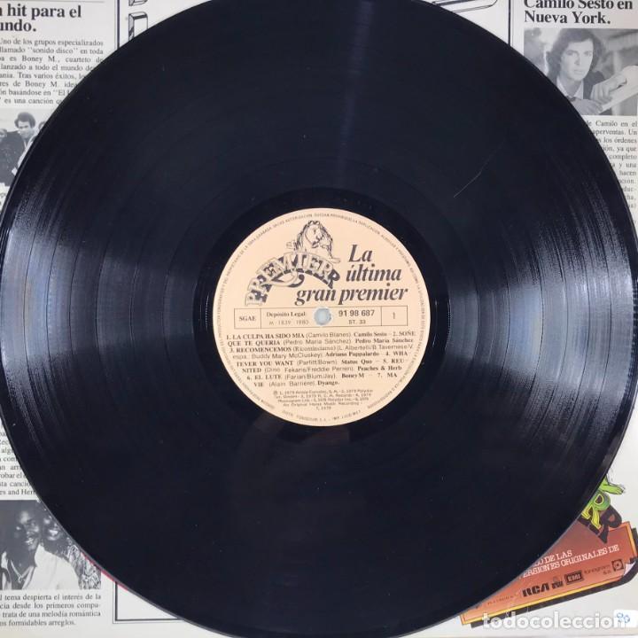 Discos de vinilo: Various &ndash; La &Uacute;ltima Gran Premier - Vinyl, LP, Compilation, Stereo - Foto 3