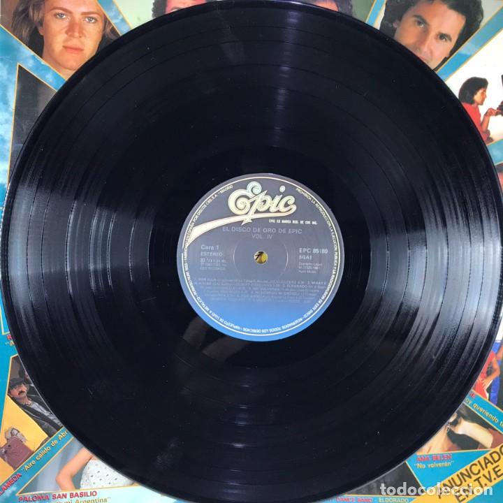 Discos de vinilo: Various &ndash; &rdquo;El Disco De Oro&rdquo; Epic 4 - Vinyl, LP, Compilation, Stereo - Foto 3