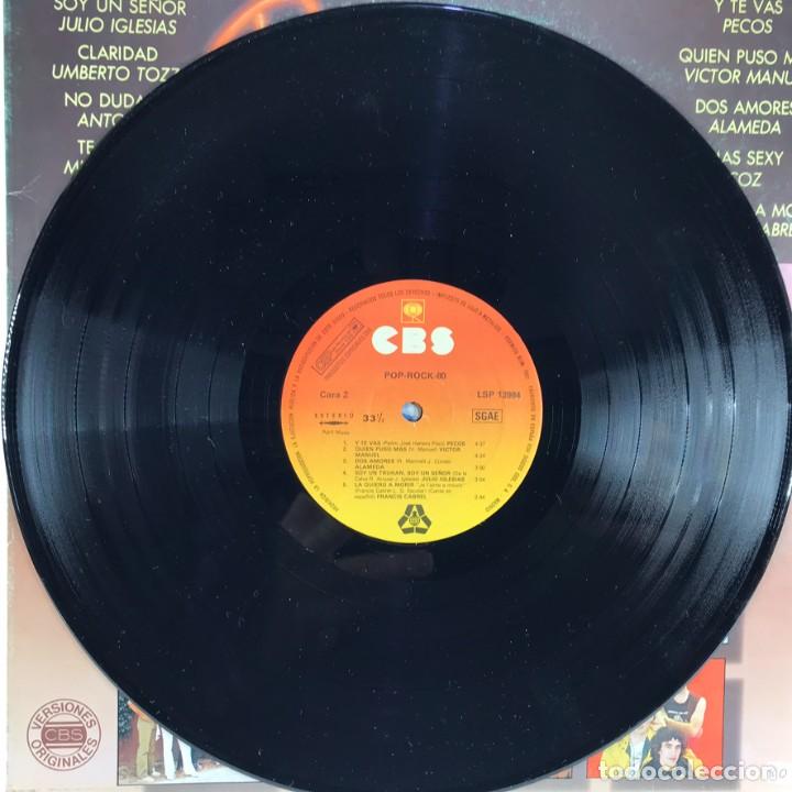 Discos de vinilo: Various &ndash; Pop-Rock 80 - Vinyl, LP, Compilation, Promo - Foto 4