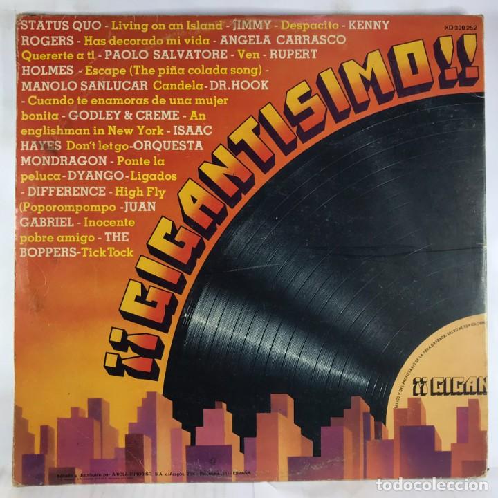 Discos de vinilo: Various &ndash; &iexcl;&iexcl;Gigantisimo!! - 2 x Vinyl, LP, Compilation - Foto 3