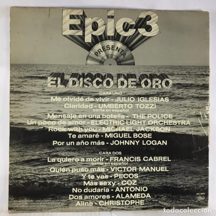 Discos de vinilo: Various &ndash; &rdquo;El Disco De Oro De Epic&rdquo; Vol. 3 - Vinyl, LP, Compilation, Stereo - Foto 2