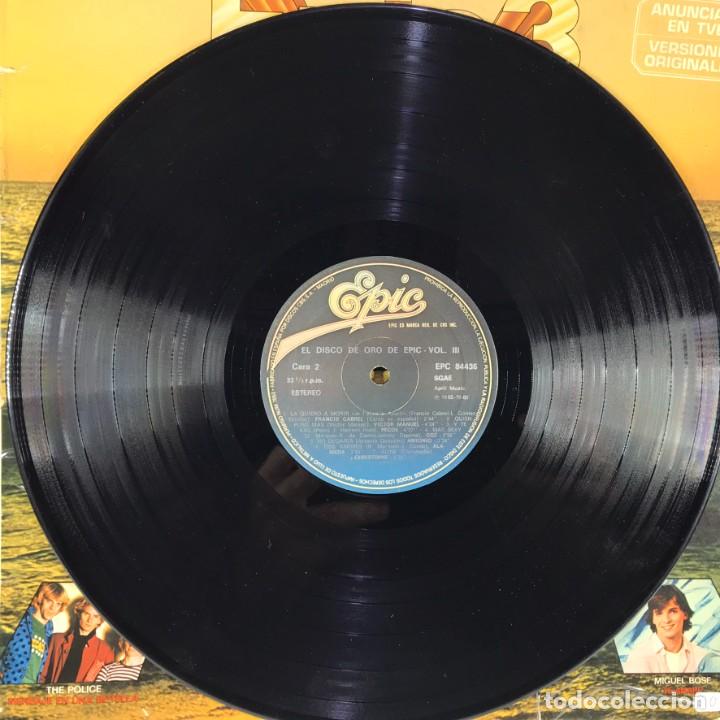 Discos de vinilo: Various &ndash; &rdquo;El Disco De Oro De Epic&rdquo; Vol. 3 - Vinyl, LP, Compilation, Stereo - Foto 5