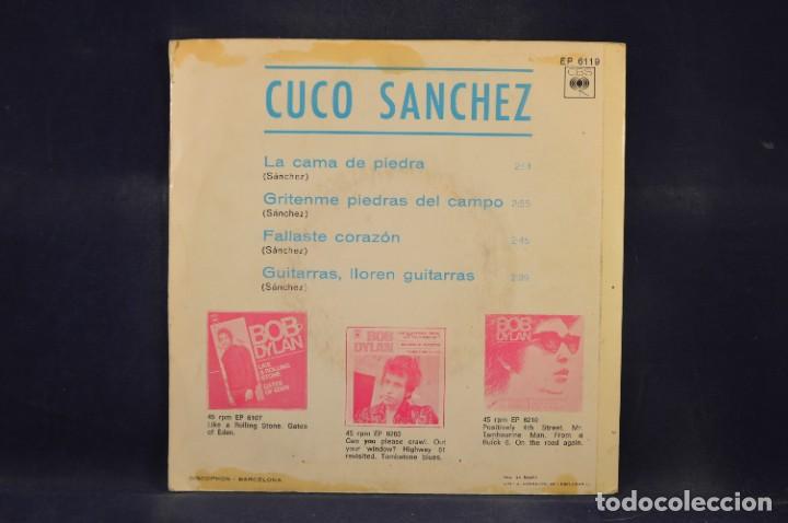 Discos de vinilo: CUCO SANCHEZ - CUCO SANCHEZ Y SUS RANCHERAS - EP - Foto 2