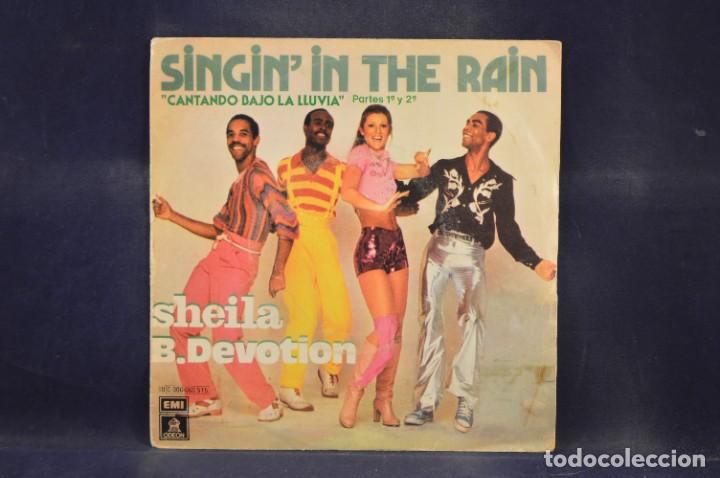 Discos de vinilo: SHEILA B. DEVOTION - SINGIN IN THE RAIN - SINGLE - Foto 1